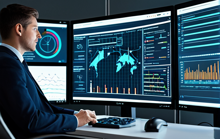 A focused data analyst, fully clothed in a modest professional business suit, with well-formed hands, seated in a natural pose within a sophisticated, high-tech control room. Abstract, glowing data visualizations surround them, depicting a clear transition from chaotic digital noise to organized, insightful patterns. The analyst intently views a large, transparent screen displaying interconnected conversations and sentiment analysis. Professional photography, high-resolution, sharp focus, clean aesthetics, perfect anatomy, correct proportions, natural body proportions, appropriate attire, safe for work, family-friendly.