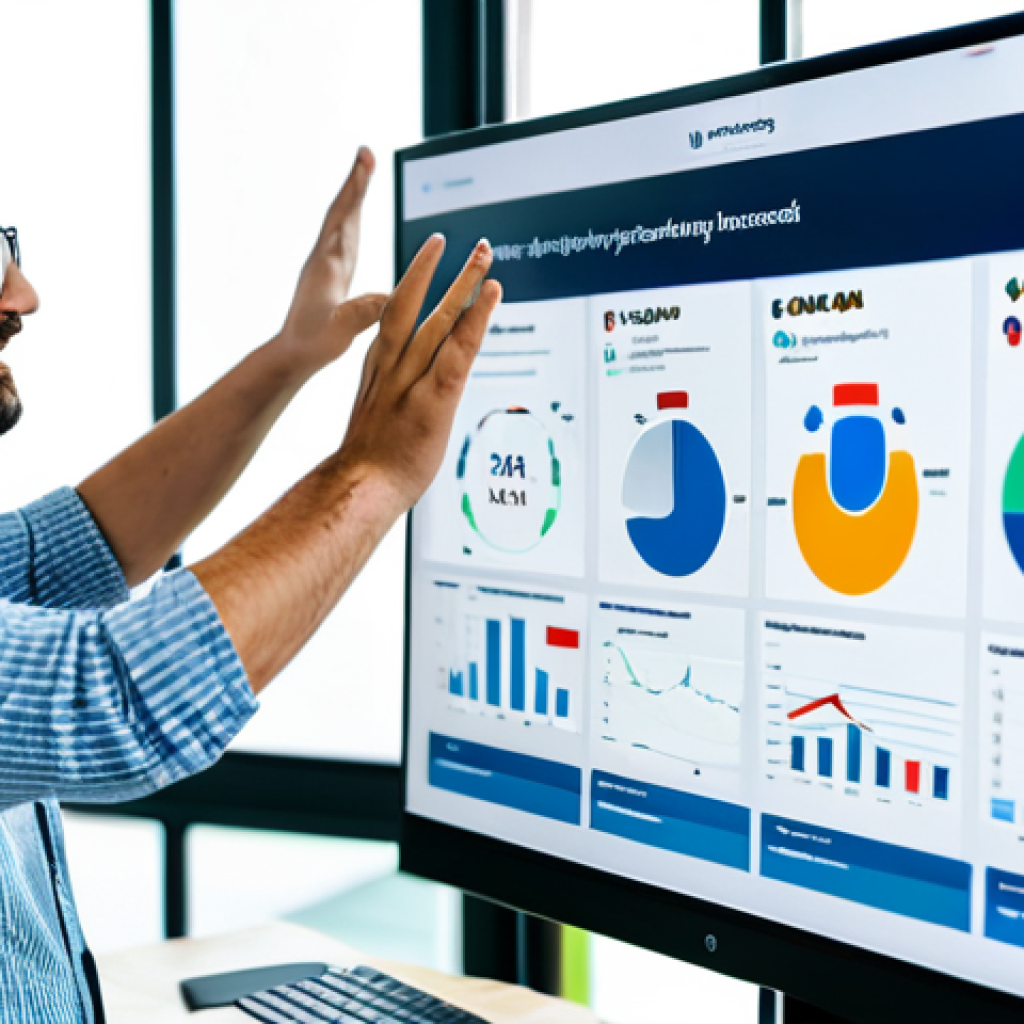 소셜 리스닝 툴의 사용자 경험 향상 전략 - **Prompt:** A marketing team collaborating around a large screen displaying a personalized social li...