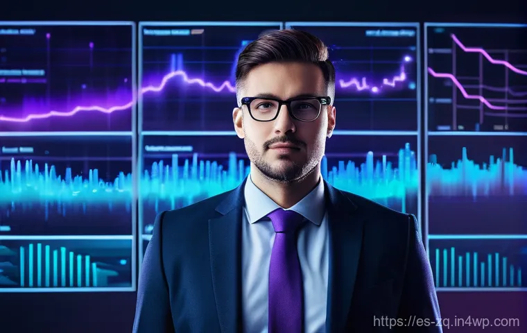 소셜 리스닝 툴의 역동적 보고서 작성법 - **Prompt:** A modern professional, appearing focused and insightful, stands in a sleek, minimalist d...