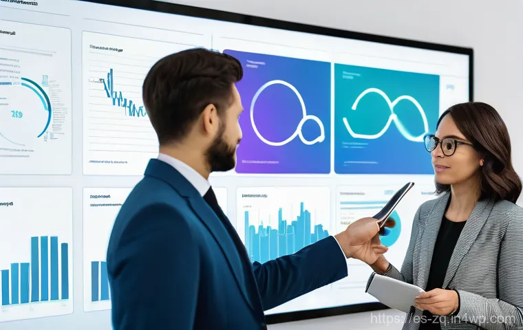 소셜 리스닝 툴의 사용자 인터페이스 비교 - **Prompt 1: The Intuitive Dashboard Experience**
    A bright, clean, and modern workspace. A profes...